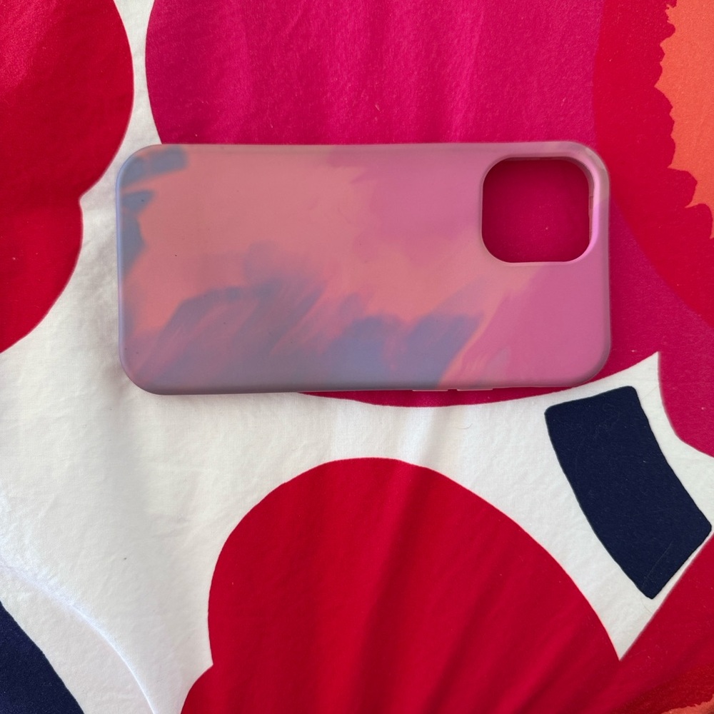 Otterbox for Apple IPhone 12.  Vibrant Pink silicone MagSafe Phone Case